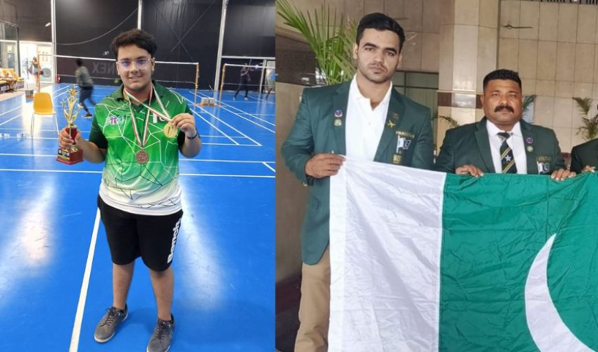 Pakistan strikes twin gold against India in lifting, table tennis