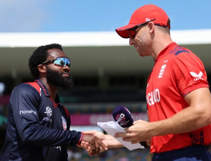 ٹی20 ورلڈ کپ: امریکہ کا انگلینڈ کو جیت کے لیے 116 رنز کا ہدف